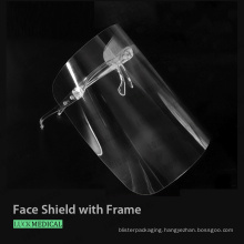 Protective Face Shield with Frame Anti-splash Anti-spray